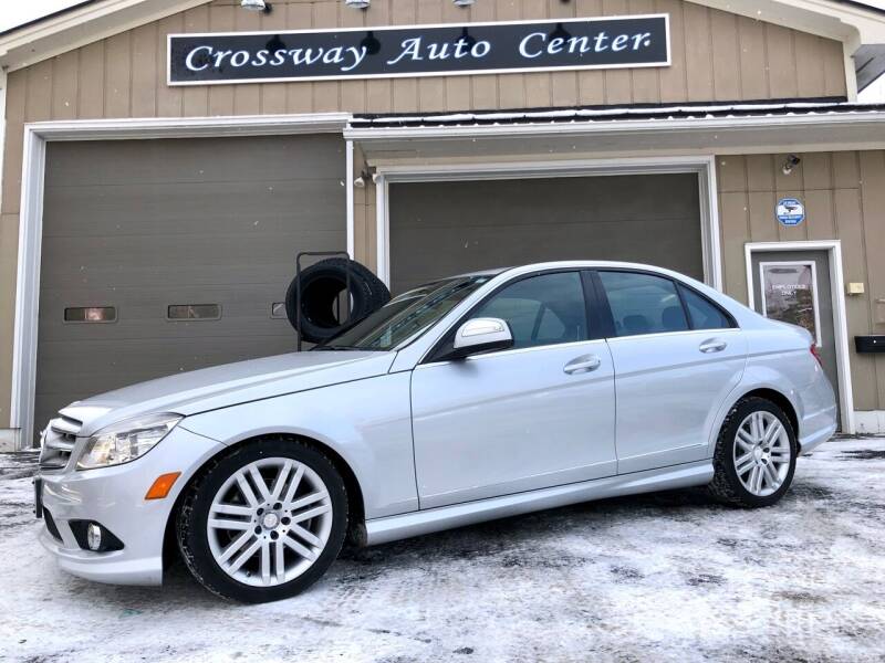2009 Mercedes-Benz C-Class for sale at CROSSWAY AUTO CENTER in East Barre VT