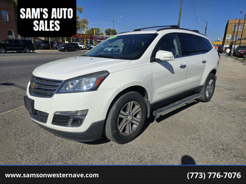 2015 Chevrolet Traverse for sale at SAM'S AUTO SALES in Chicago IL