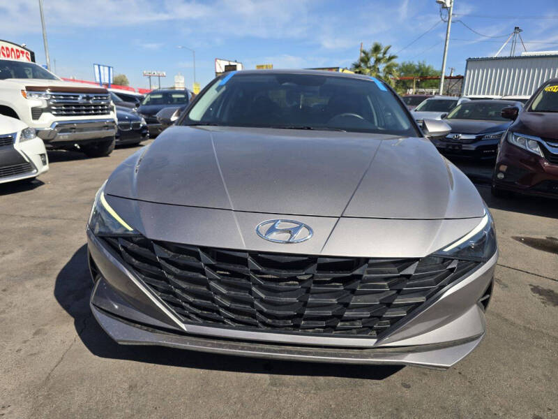 2023 Hyundai Elantra Hybrid Blue