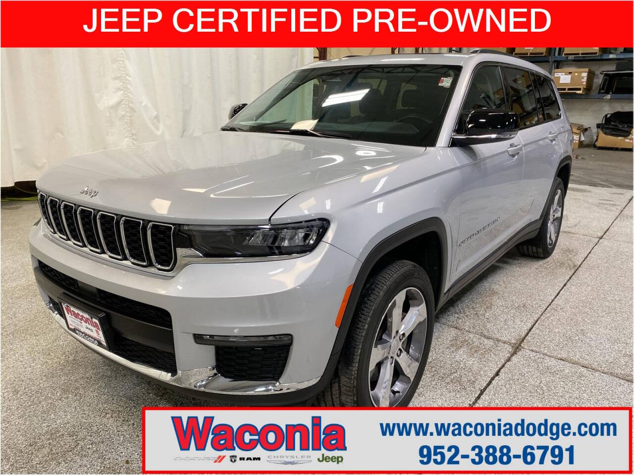 2022 Jeep Grand Cherokee L for sale at Victoria Auto Sales in Victoria, MN