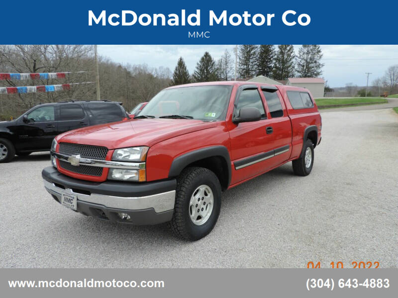 2004 Chevrolet Silverado 1500 for sale at McDonald Motor Co in Harrisville WV