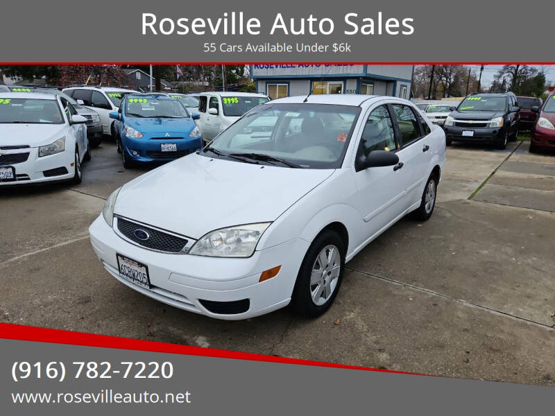 2007 Ford Focus for sale at Roseville Auto Sales in Roseville CA