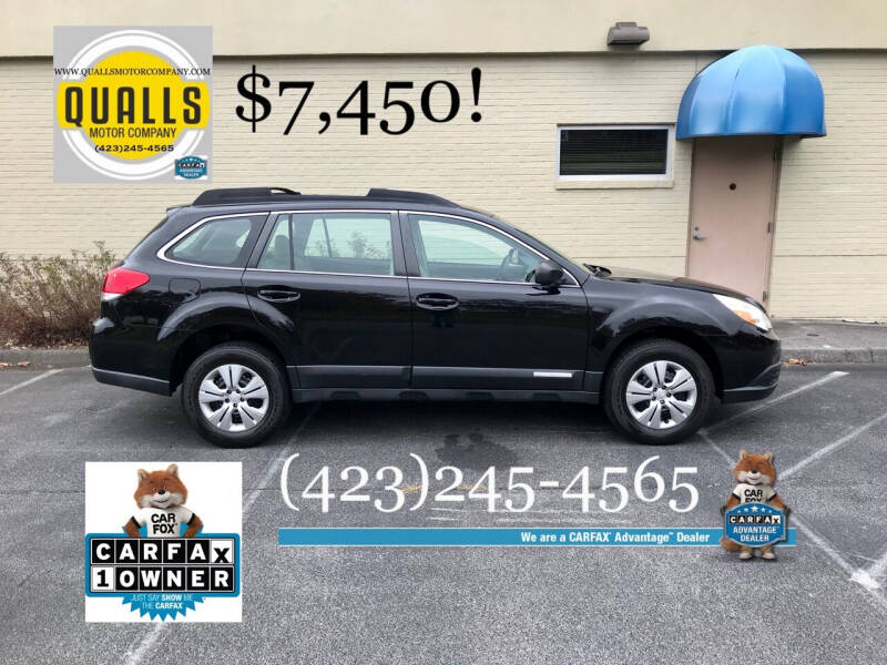 2011 Subaru Outback for sale at Qualls Motor Company in Kingsport TN