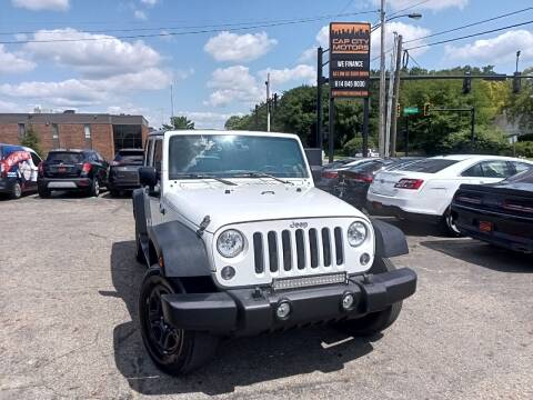 2016 Jeep Wrangler Unlimited for sale at Cap City Motors in Columbus OH