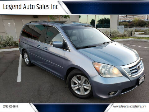 2008 Honda Odyssey for sale at Legend Auto Sales Inc in Lemon Grove CA