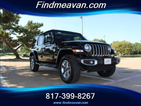 2021 Jeep Wrangler Unlimited for sale at Findmeavan.com in Euless TX
