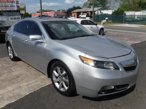 2012 Acura TL for sale at LEGACY MOTORS INC in New Port Richey FL