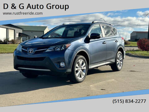 2013 Toyota RAV4 for sale at D & G Auto Group in De Soto IA