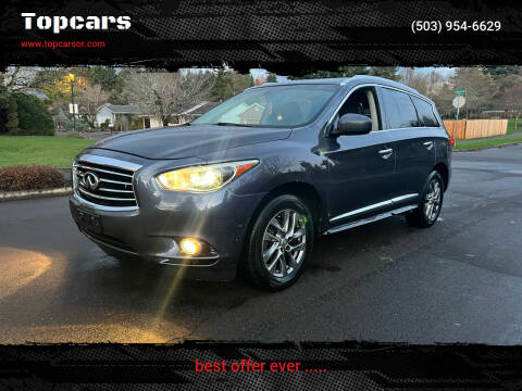 2014 Infiniti QX60 for sale at Topcars in Wilsonville OR