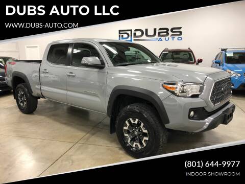 2018 Toyota Tacoma for sale at DUBS AUTO LLC in Clearfield UT