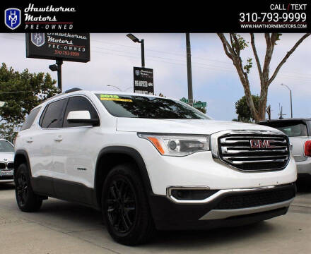 2018 GMC Acadia for sale at Hawthorne Motors Pre-Owned in Lawndale CA