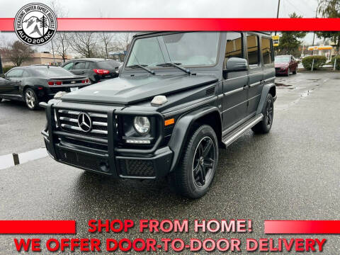 2016 Mercedes-Benz G-Class for sale at Auto 206, Inc. in Kent WA