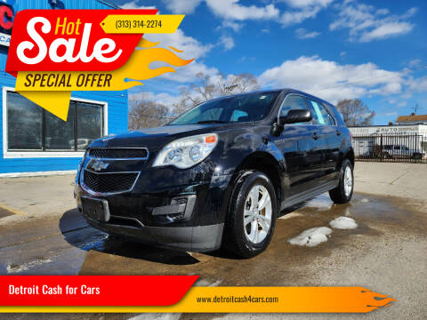 2014 Chevrolet Equinox for sale at Detroit Cash for Cars in Warren MI