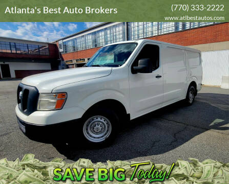 2016 Nissan NV for sale at Atlanta's Best Auto Brokers in Marietta GA