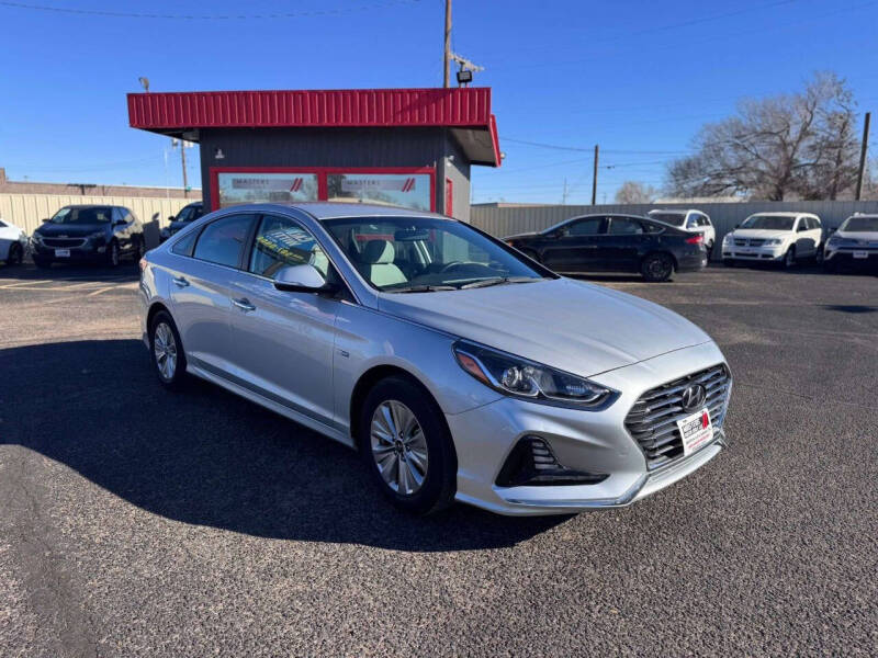 2019 Hyundai Sonata Hybrid for sale at MASTERS AUTO SALE LLC in Lubbock TX