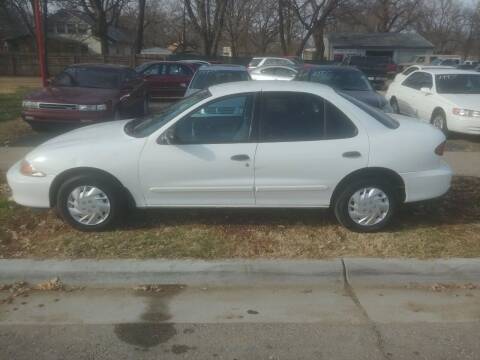 2002 Chevrolet Cavalier for sale at D & D Auto Sales in Topeka KS