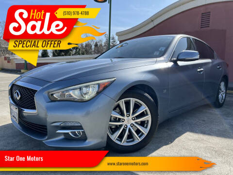 2015 Infiniti Q50 for sale at Star One Motors in Hayward CA