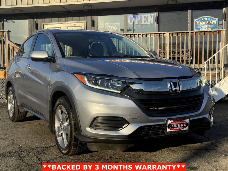 2021 Honda HR-V for sale at CERTIFIED CAR CENTER in Fairfax VA