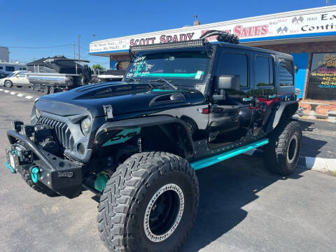 2014 Jeep Wrangler Unlimited for sale at Scott Spady Motor Sales LLC in Hastings NE