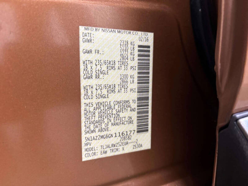 2016 Nissan Murano SL