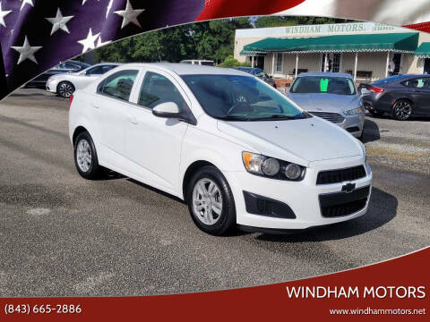 2016 Chevrolet Sonic for sale at Windham Motors in Florence SC