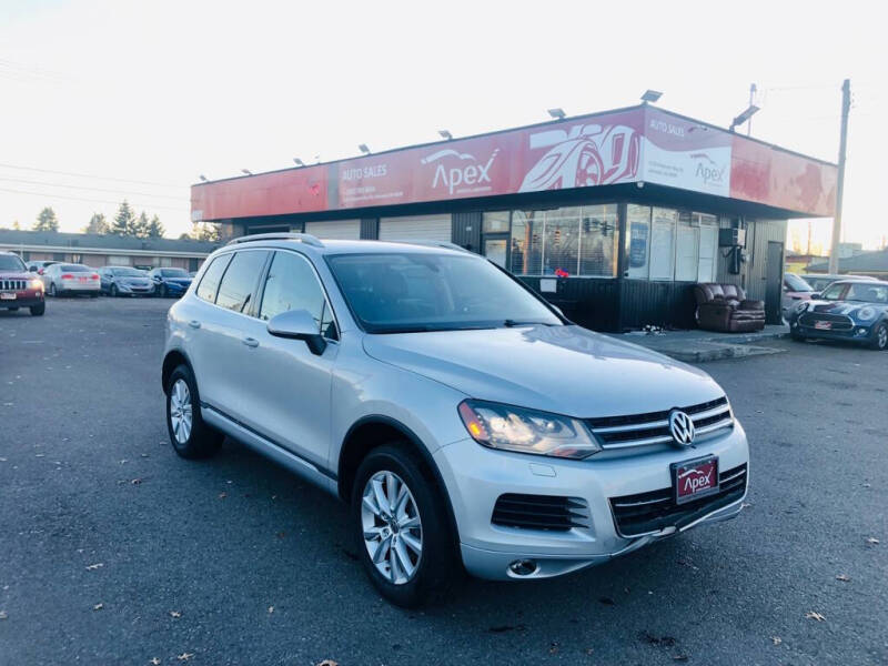 2014 Volkswagen Touareg for sale at Apex Motors Lakewood LLC in Lakewood WA