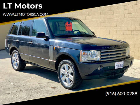 2003 Land Rover Range Rover for sale at LT Motors in Rancho Cordova CA