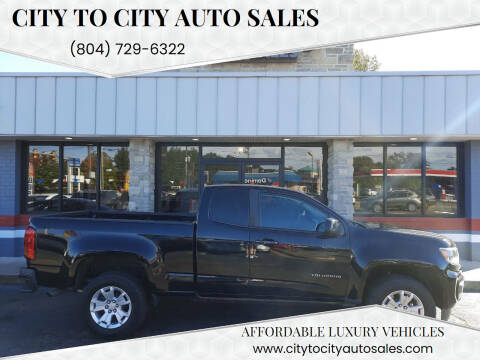 2021 Chevrolet Colorado for sale at City to City Auto Sales in Richmond VA