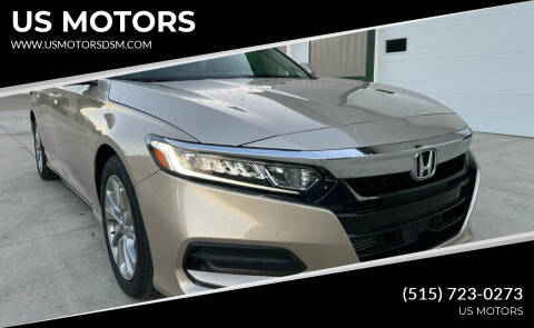2020 Honda Accord for sale at US MOTORS in Des Moines IA