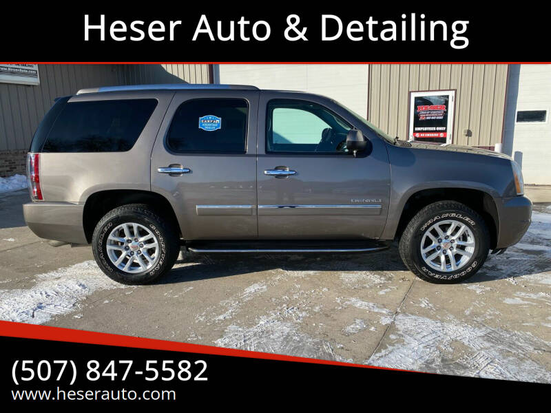 2012 GMC Yukon for sale at Heser Auto & Detailing in Jackson MN