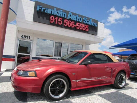 2001 Ford Mustang for sale at Franklin Auto Sales in El Paso TX