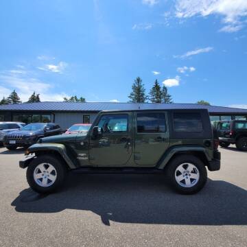 2007 Jeep Wrangler Unlimited for sale at ROSSTEN AUTO SALES in Grand Forks ND