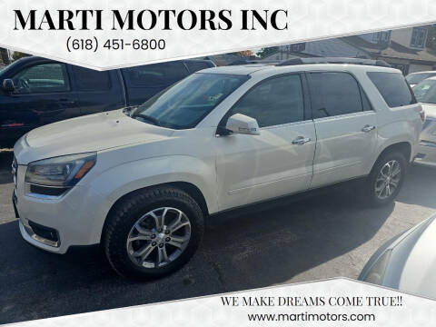 2015 GMC Acadia for sale at Marti Motors Inc in Madison IL