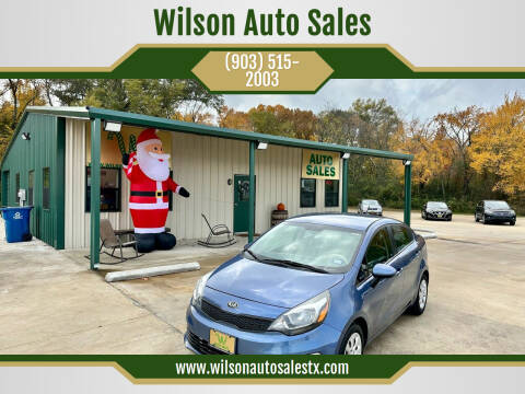 2016 Kia Rio for sale at Wilson Auto Sales in Chandler TX