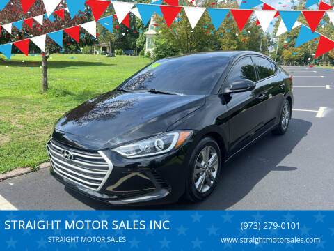 2018 Hyundai Elantra for sale at STRAIGHT MOTOR SALES INC in Paterson NJ