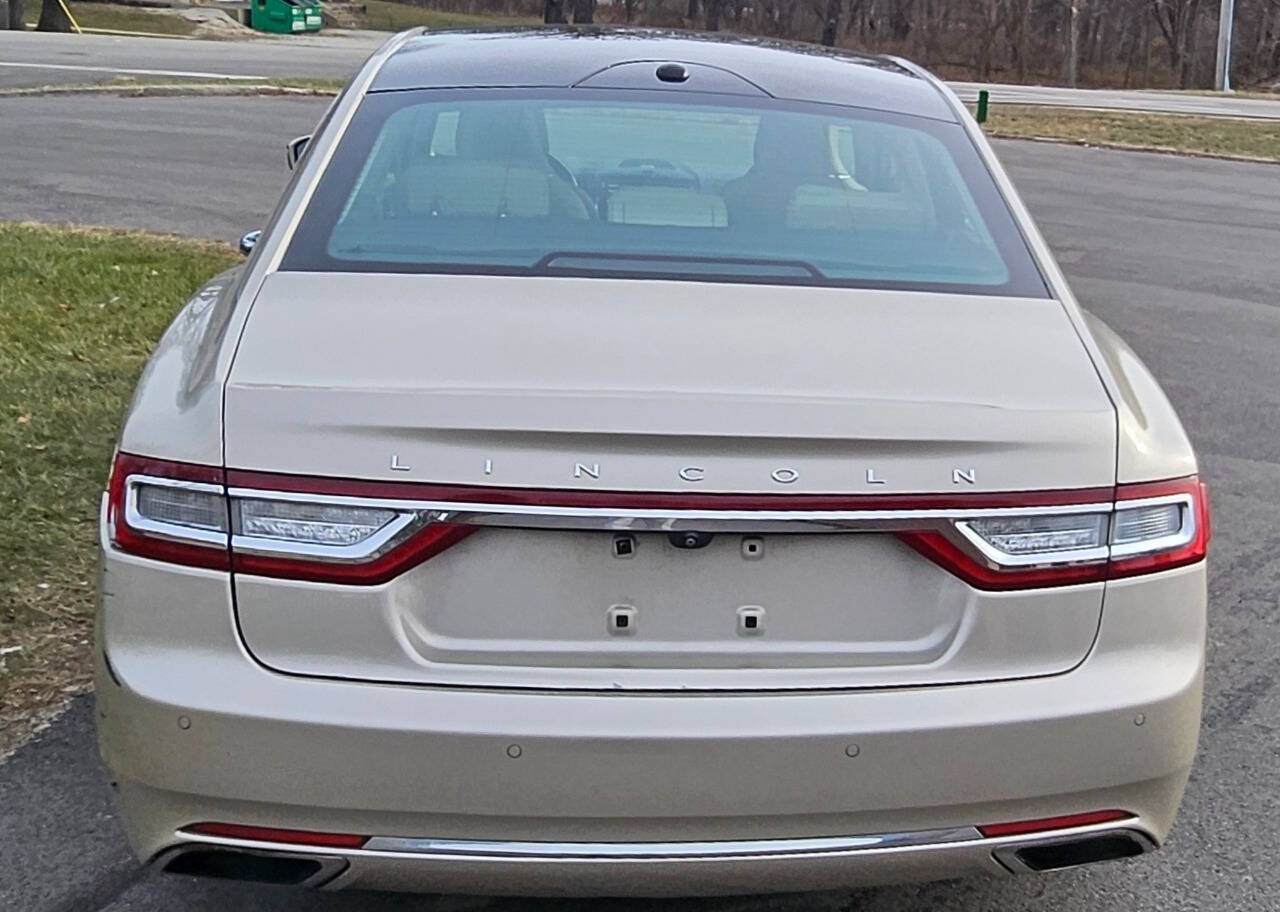 2017 Lincoln Continental for sale at C.C.R. Auto Sales, Inc. in New Lenox, IL