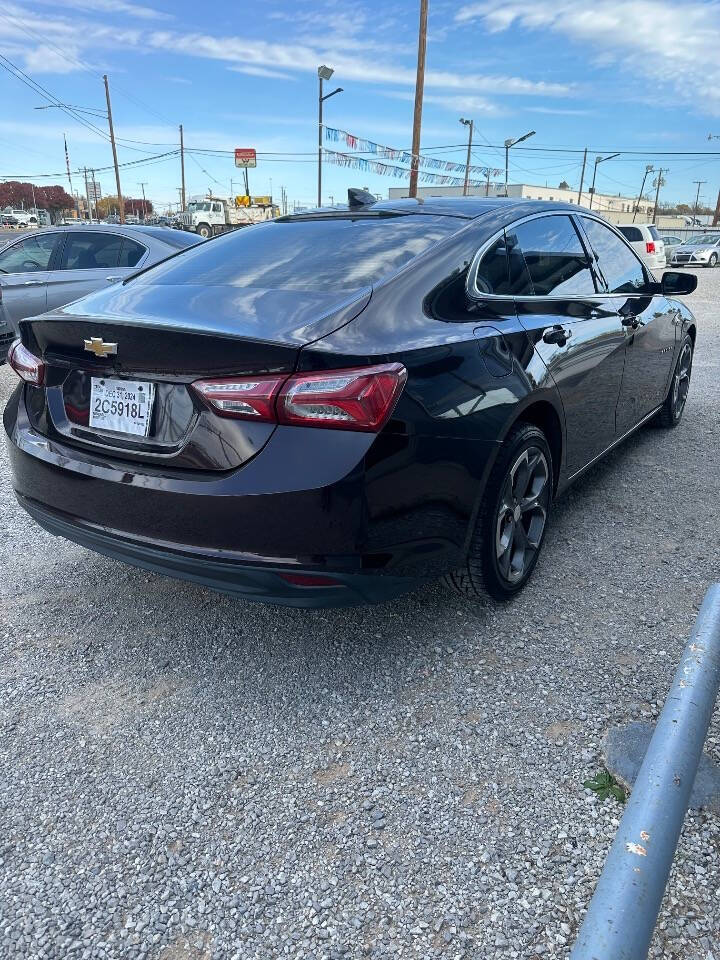 2020 Chevrolet Malibu for sale at COOK MOTOR CO LLC in Wichita Falls, TX