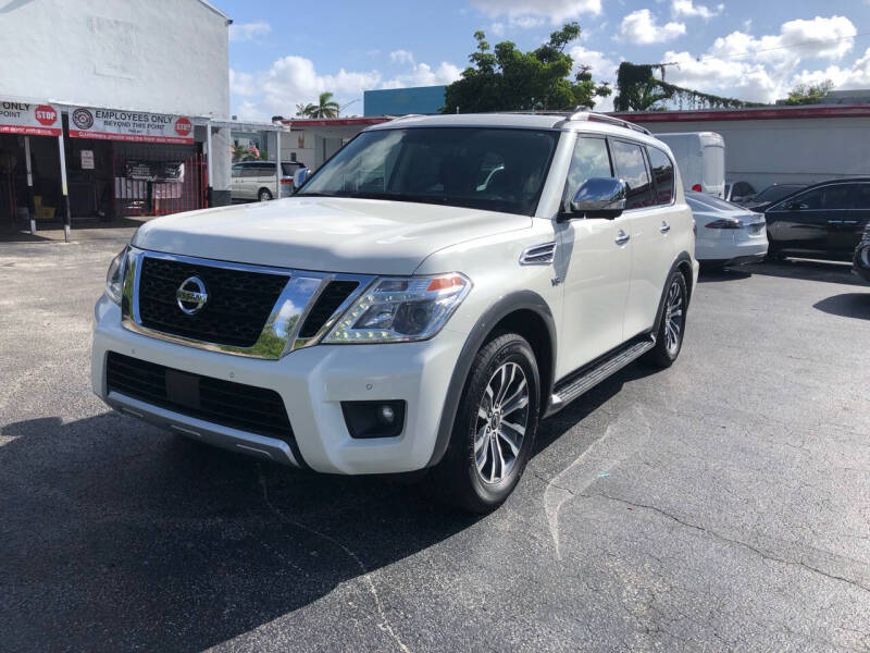 2018 Nissan Armada for sale at CARSTRADA in Hollywood FL