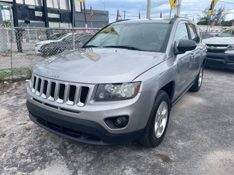 2014 Jeep Compass for sale at MIAMI AUTO LIQUIDATORS in Miami FL