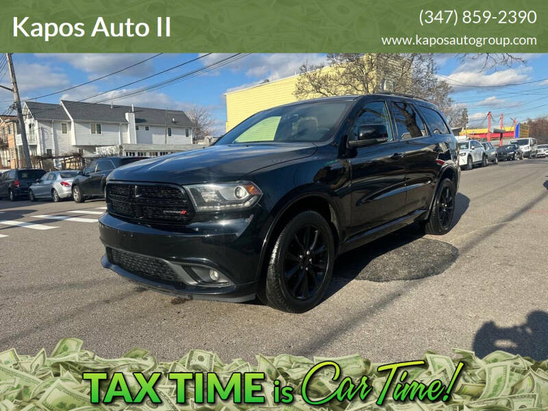 2017 Dodge Durango for sale at Kapos Auto II in Ridgewood NY