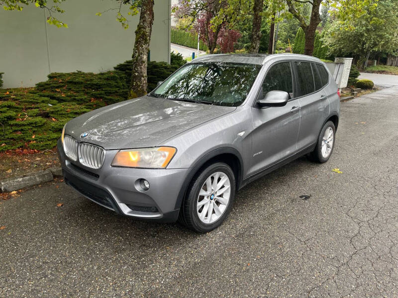 Used 2013 BMW X3 xDrive28i with VIN 5UXWX9C51D0A17592 for sale in Kirkland, WA