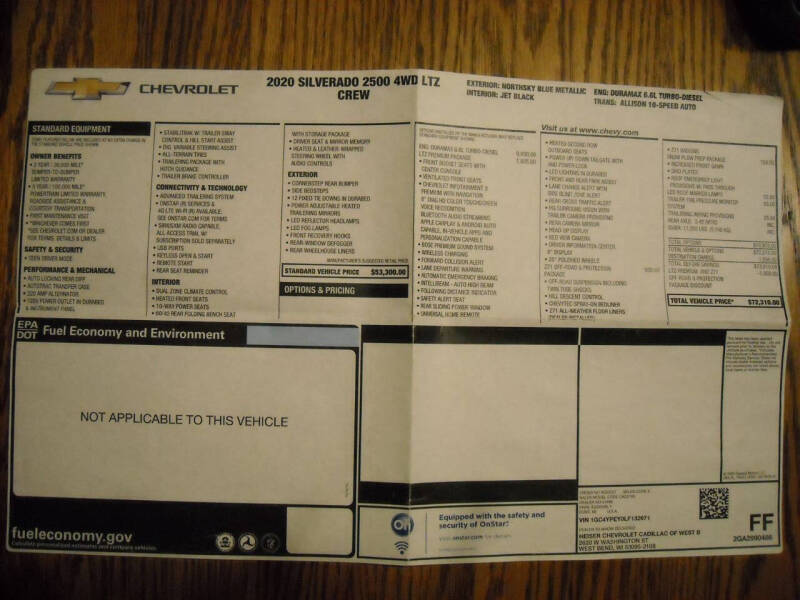 2020 Chevrolet Silverado 2500HD LTZ's photo