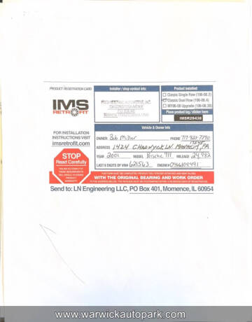 2001 Porsche 911 Carrera