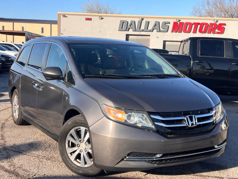 2015 Honda Odyssey for sale at Dallas Motors in Garland TX