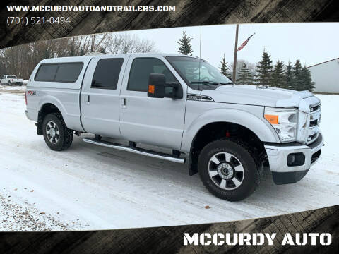 2013 Ford F-250 Super Duty for sale at MCCURDY AUTO in Cavalier ND