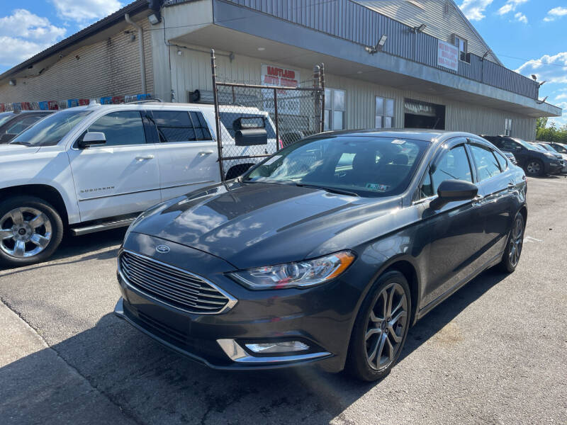 2017 Ford Fusion for sale at Six Brothers Mega Lot in Youngstown OH