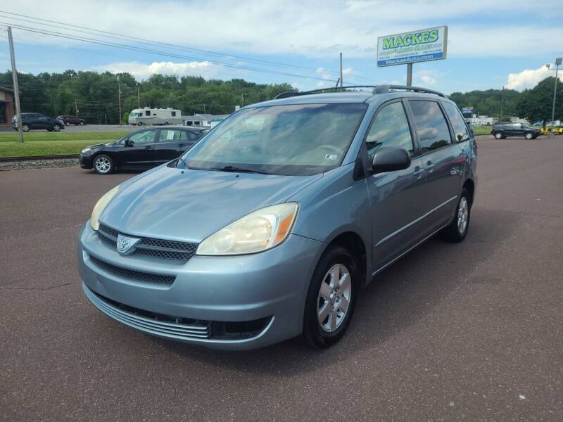 2005 Toyota Sienna for sale at Mackes Family Auto Sales LLC in Bloomsburg PA