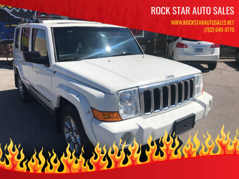 2007 Jeep Commander for sale at ROCK STAR TRUCK & AUTO LLC in Las Vegas NV