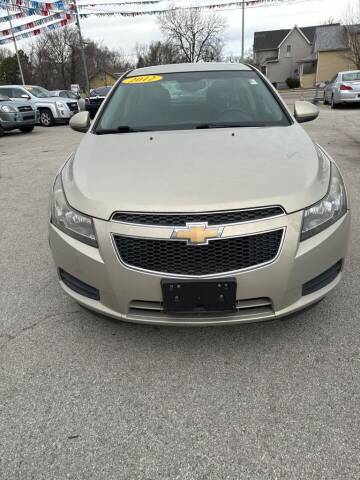 2012 Chevrolet Cruze for sale at RITE PRICE AUTO SALES INC in Harvey IL