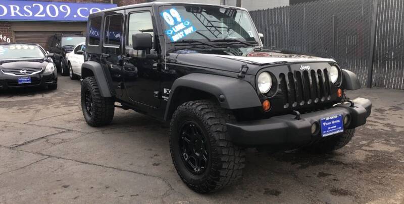 2009 Jeep Wrangler Unlimited for sale at WILSON MOTORS in Stockton CA